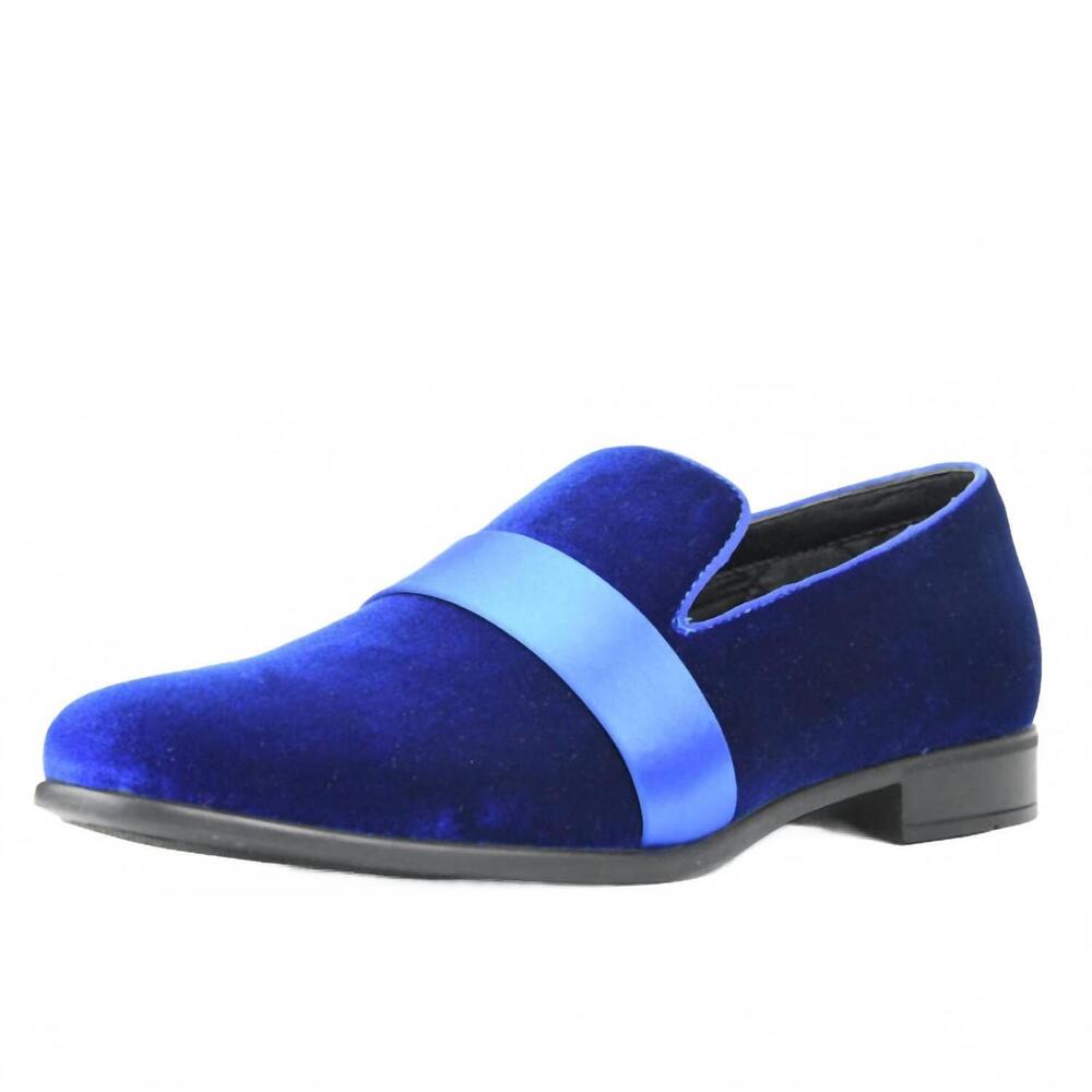 NEW AMALI men's knight loafer in royal
